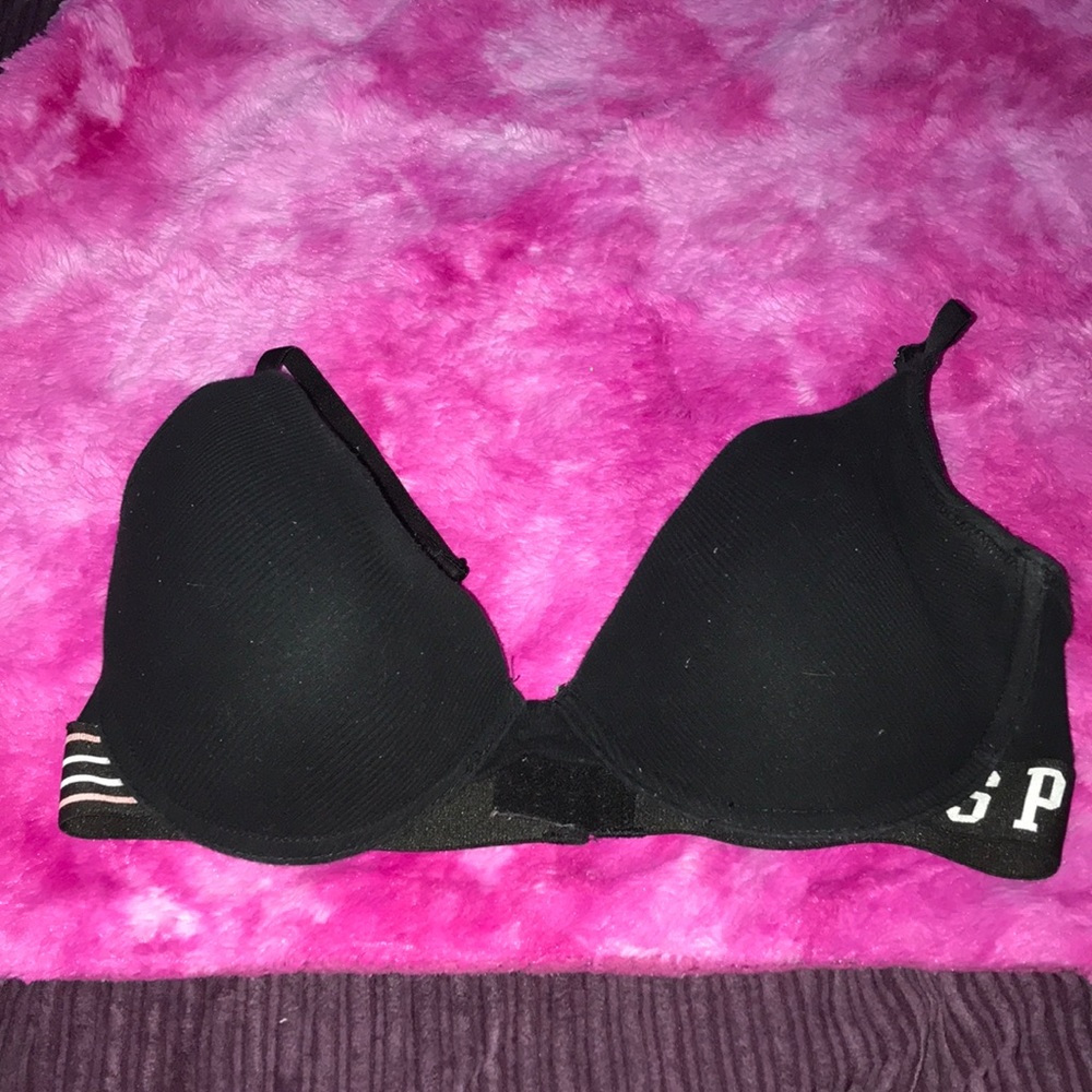 black polo bra